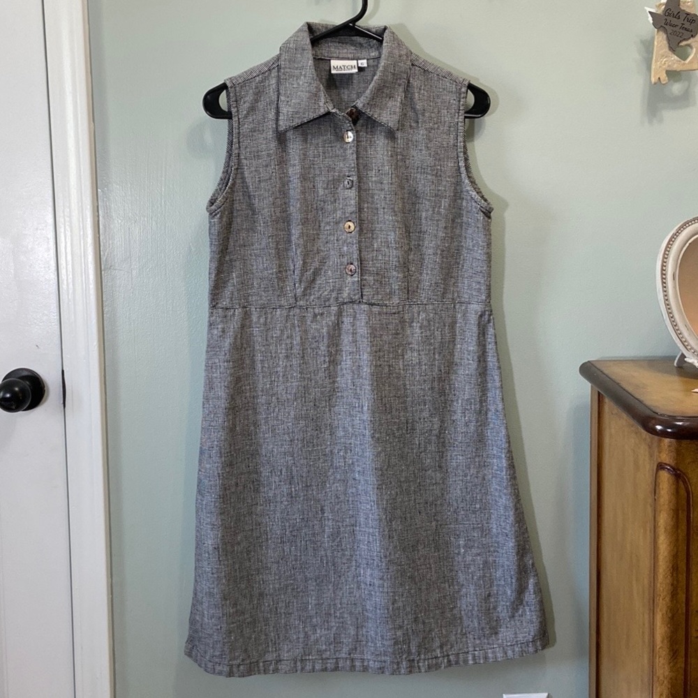 MATCH Women’s Sleeveless Dress Sz 6 #214